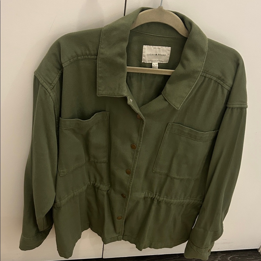 Lucky Brand Olive Utility Jacket